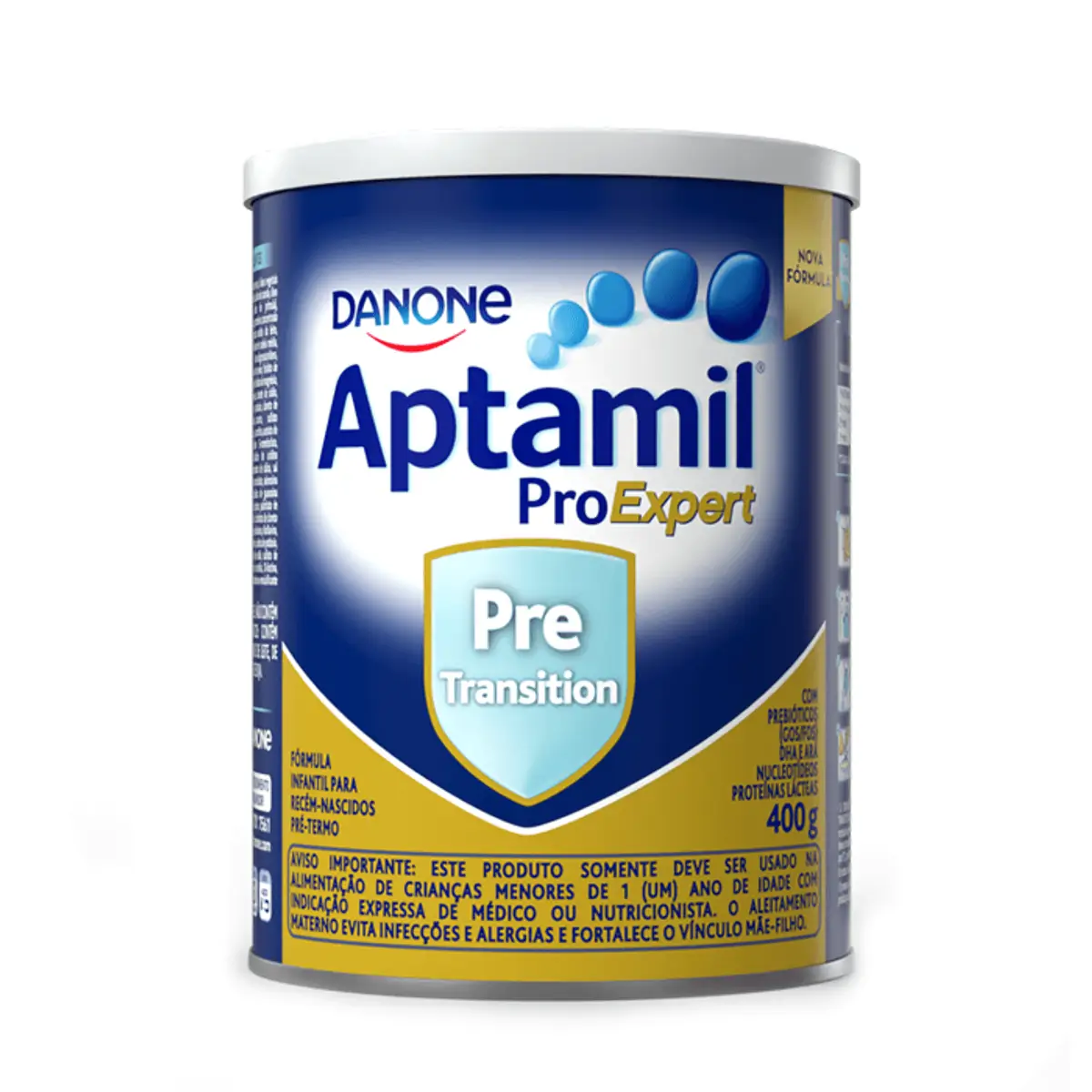 Fórmula Infantil Recém Nascido Aptamil Pre Proexpert Transition Lata 400g