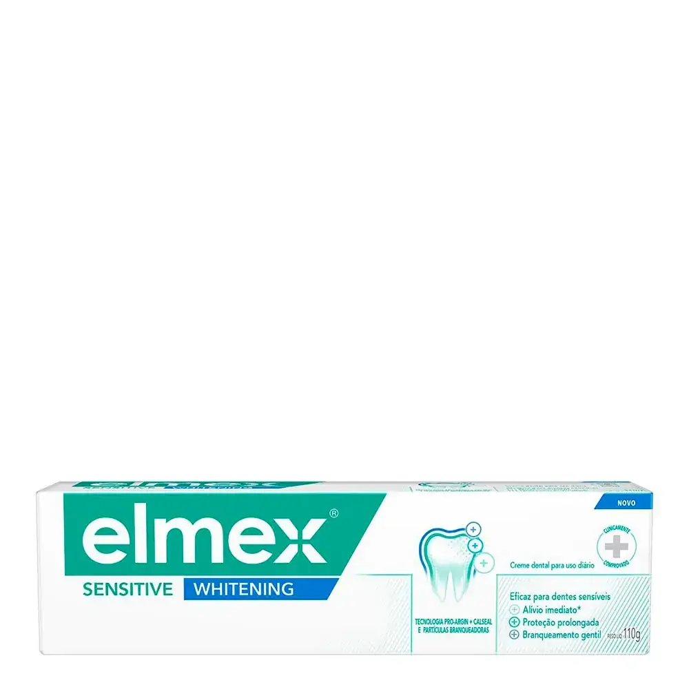 Creme Dental Para Sensibilidade elmex Sensitive Professional Whitening 110g