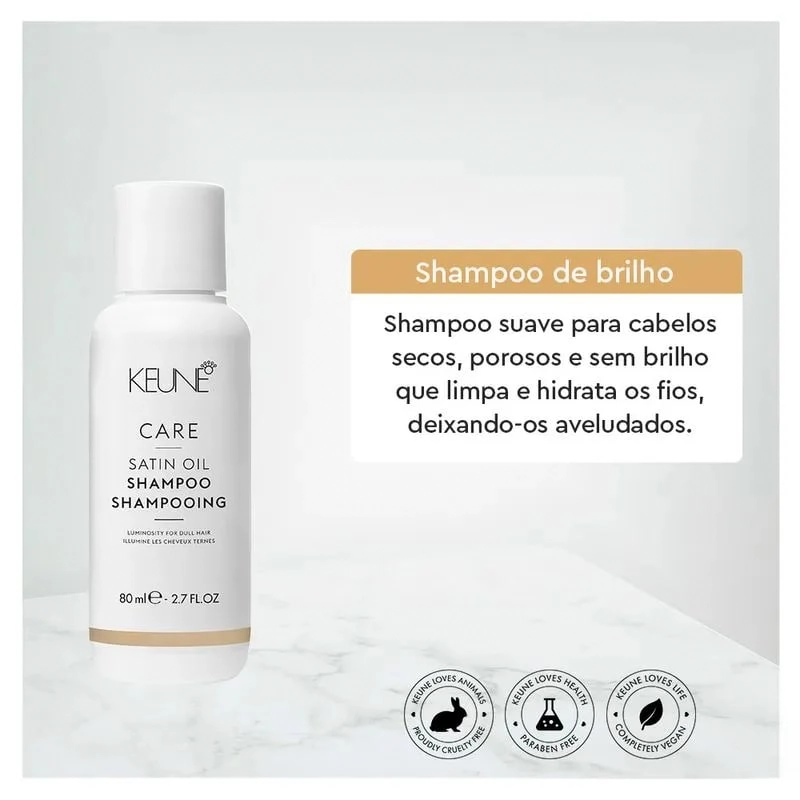 Keune Care Satin Oil Sh 80ml
