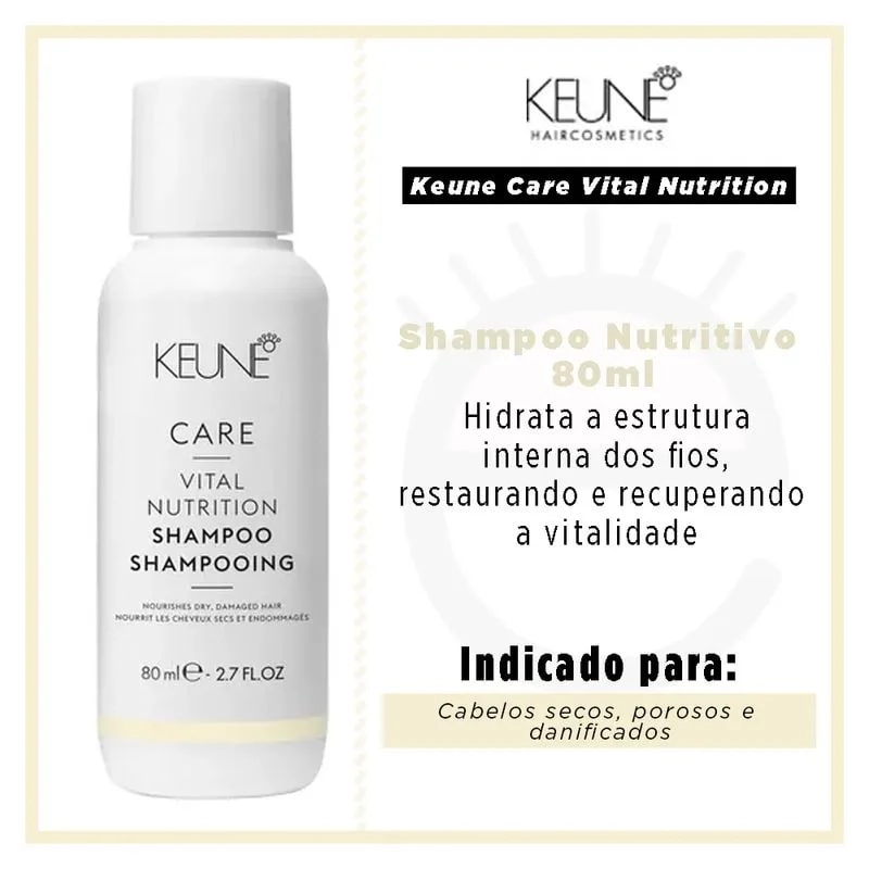 Keune Care Vital Nutrition Sh 80ml