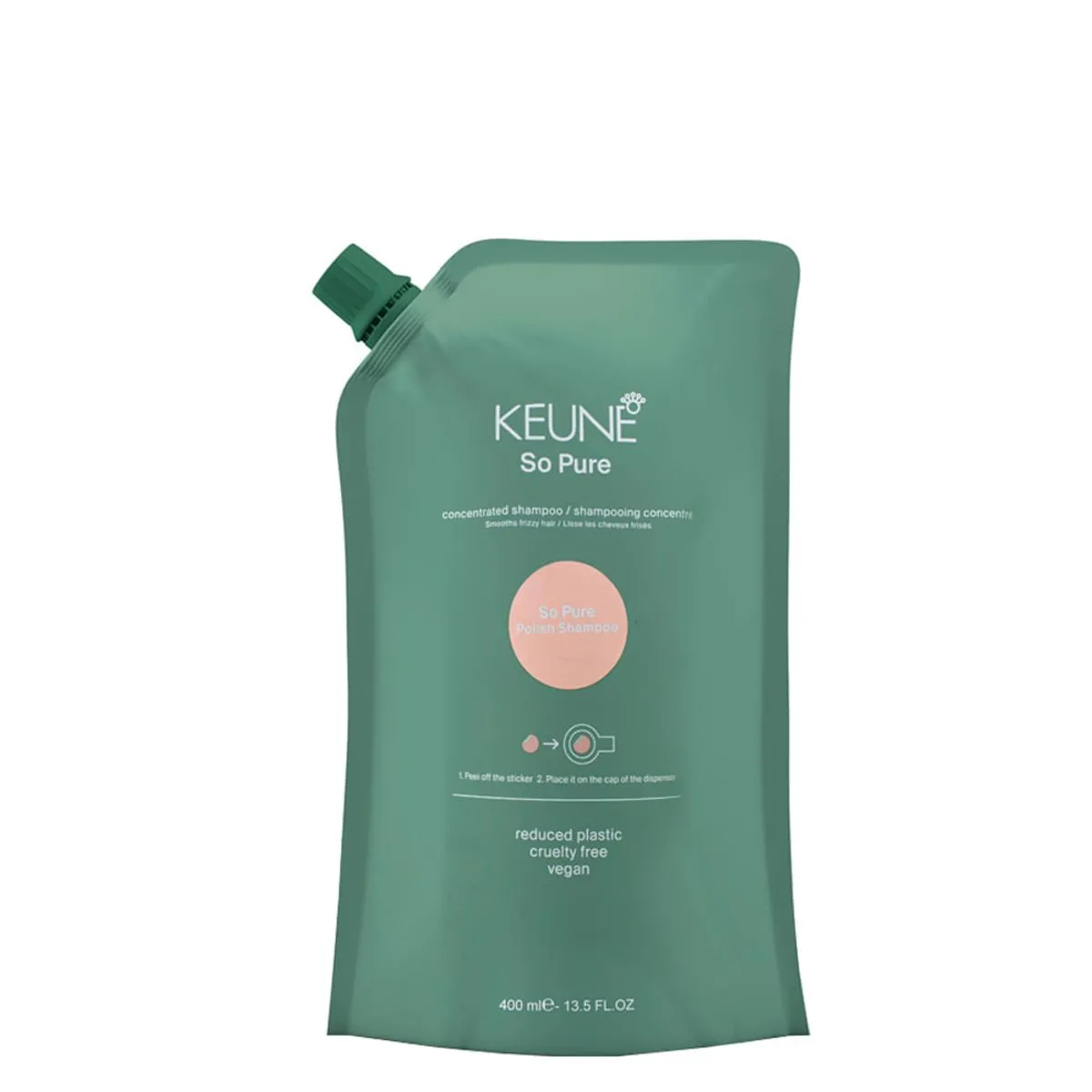 Shampoo Keune So Pure Polish Refil 400ml