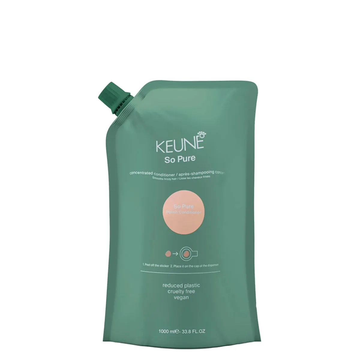 Condicionador Keune So Pure Polish 1000ml - Refil