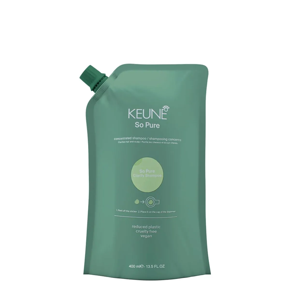 Keune So Pure Clarify Sh 400ml Refil