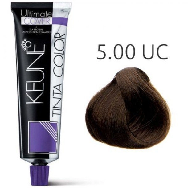 Tinta Color 60ml 5.1uc Castanho Claro Acinzentado Keune