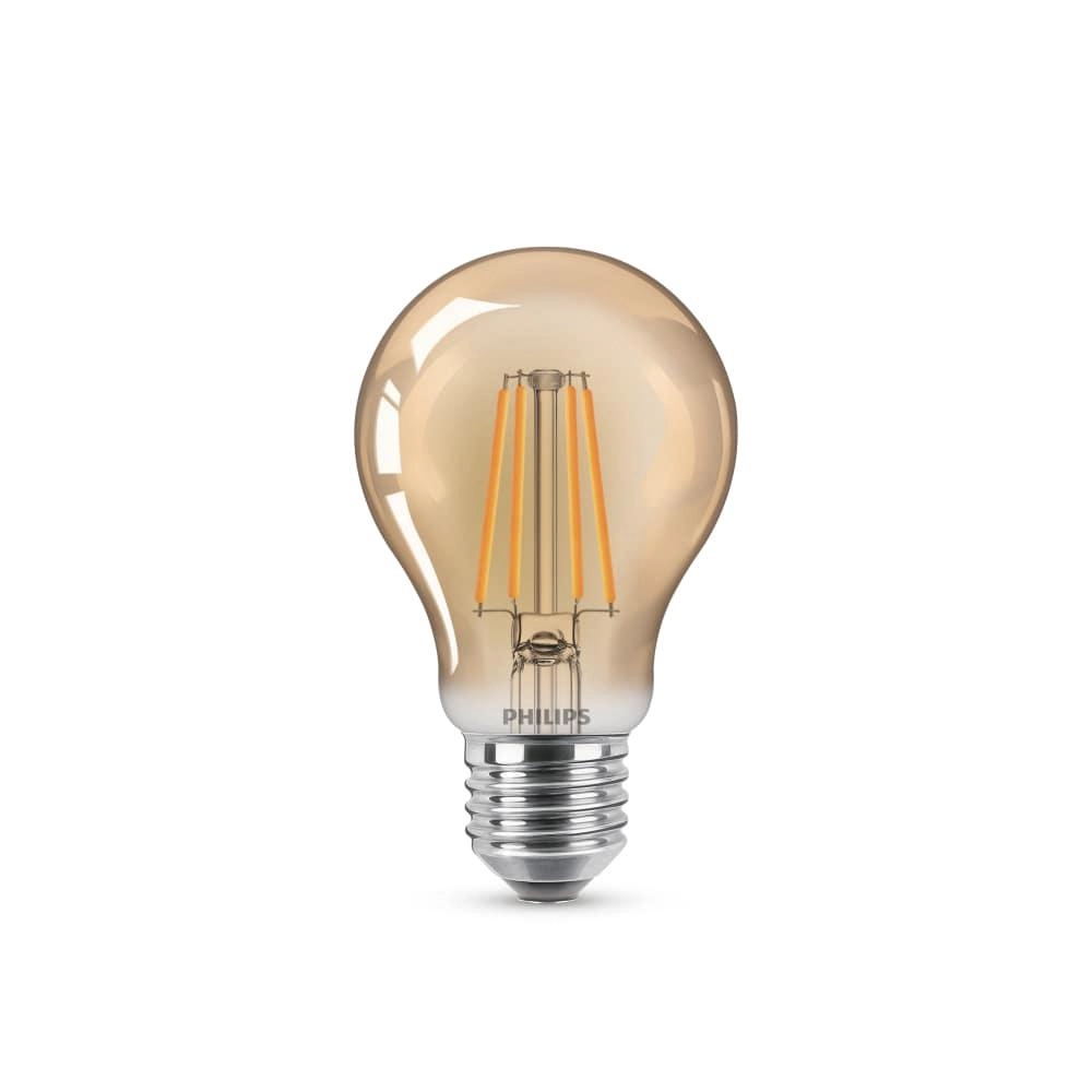 Lâmpada Led Philips Filamento 4w A60 Amarela 2500k Bv E27