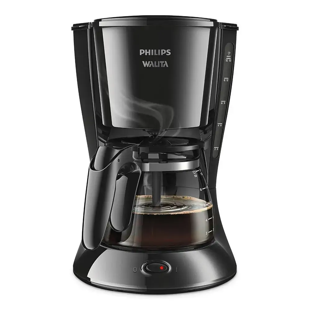 Cafeteira Elétrica Drip Daily Philips Walita Preta 1000W - RI7461 - 220V - PRETO