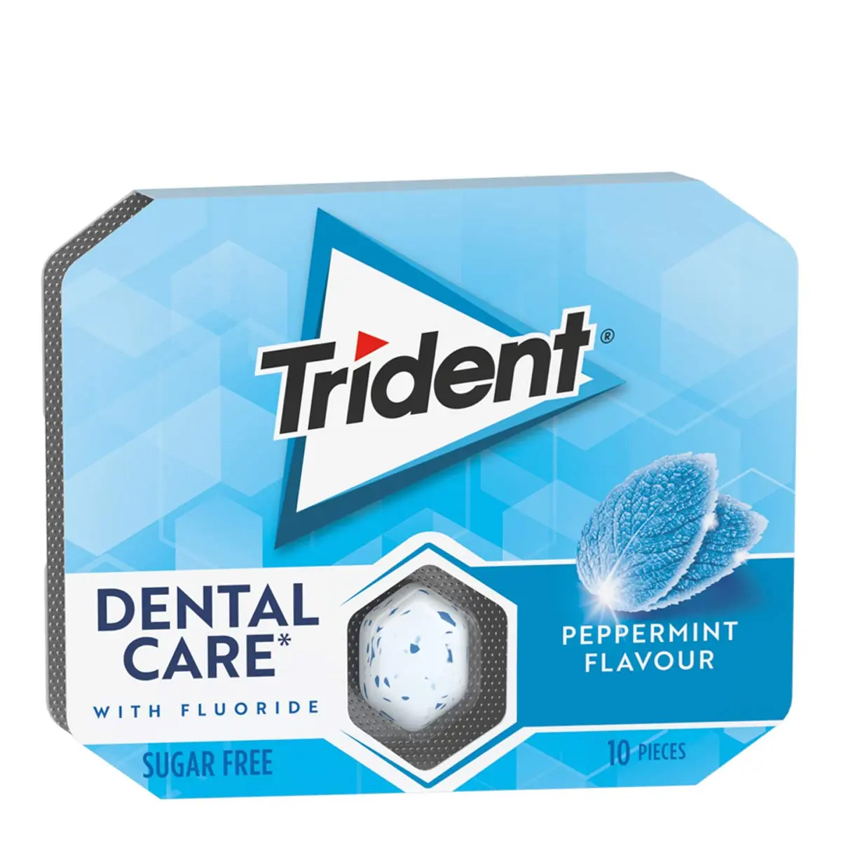 Pastilha Peppermint Oral-B Trident Zero Açúcar 10 Unidades