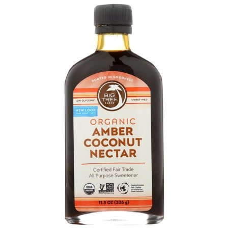 Big Tree Farms Organic Coconut Nectar, Amber, 11.5 Ounce