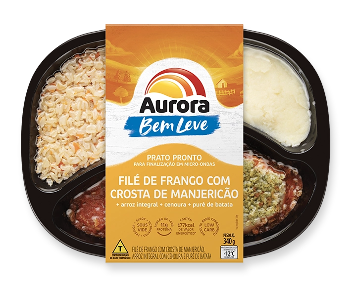 Pas Prato Pronto Aurora 340g File Peito Fg/arroz/cen/pure Bat