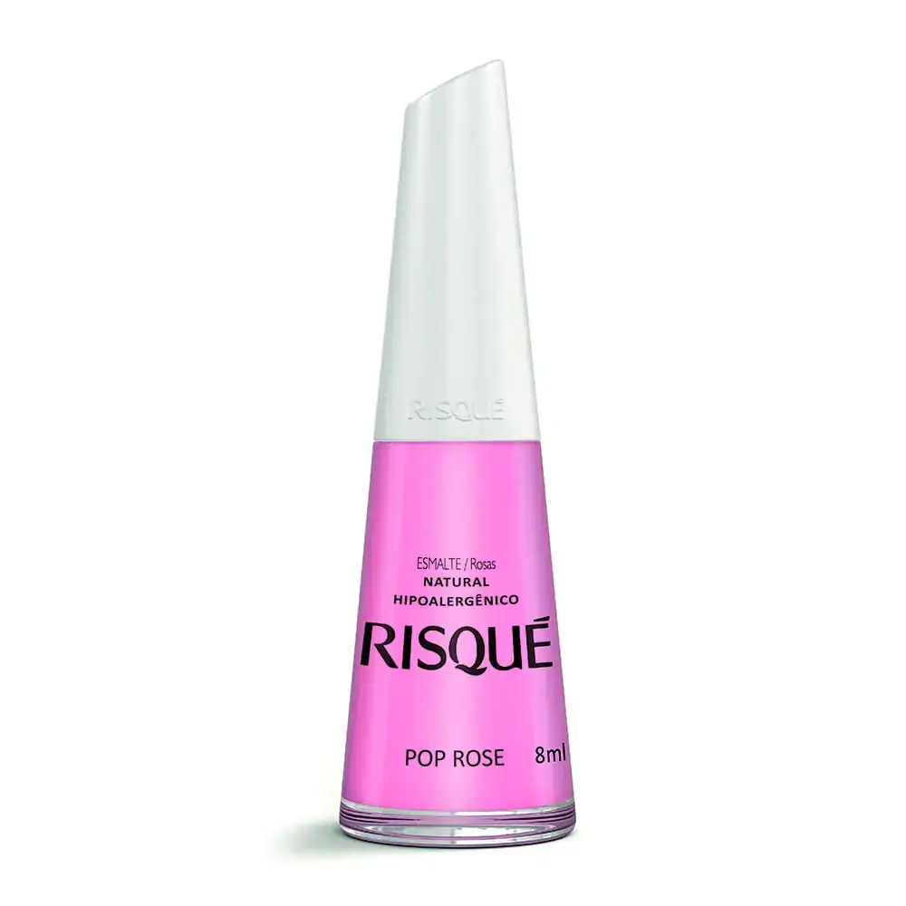 Esmalte Natural Risque Pop Rose 8ml Risque