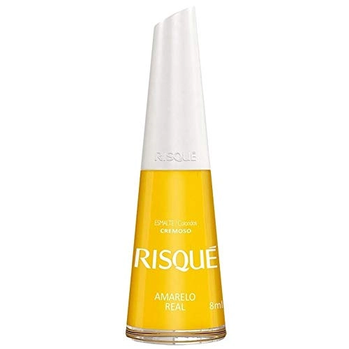 Esmalte Cremoso Amarelo Real 8ml Risque