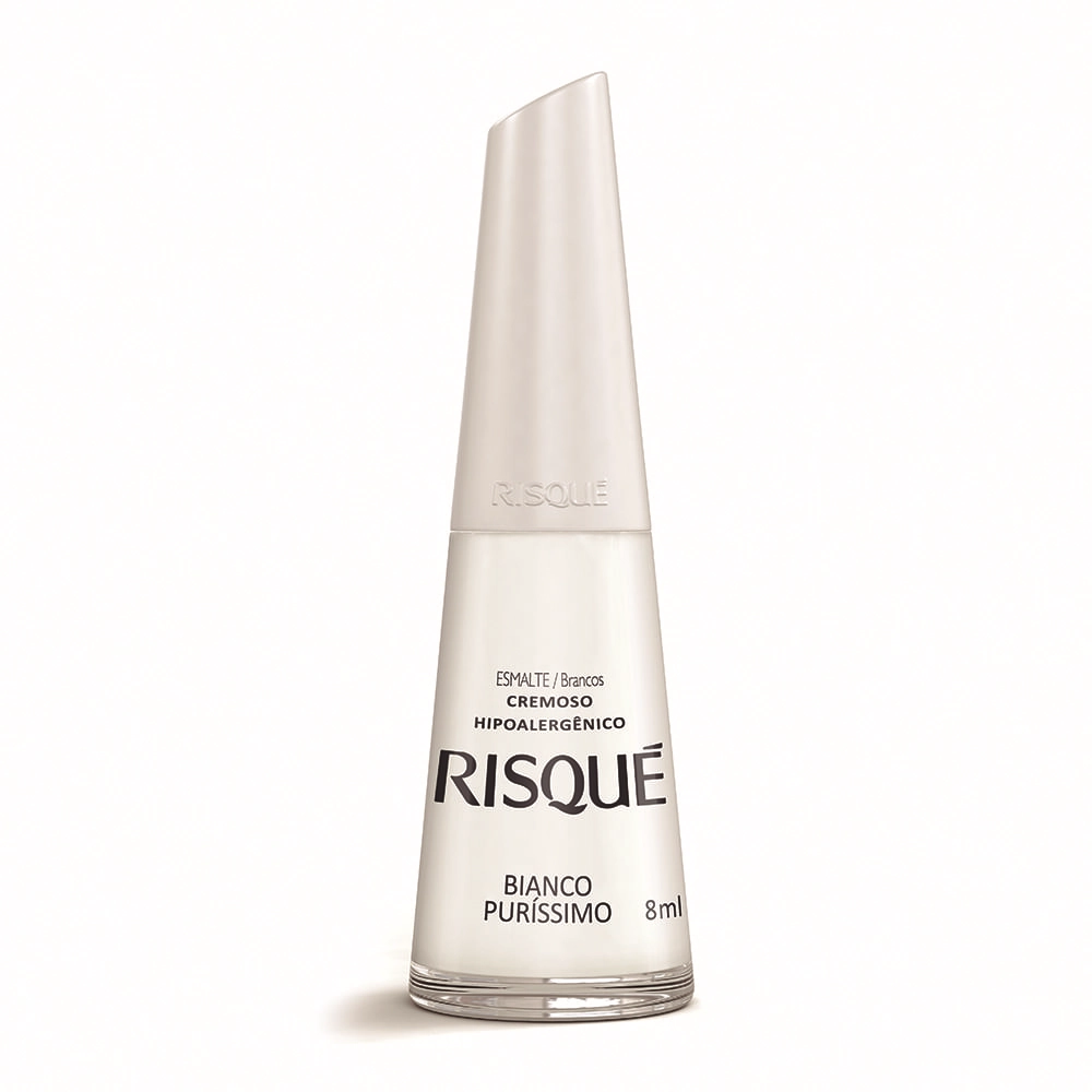 Esmalte Cremoso Bianco Purissimo 8ml Risque