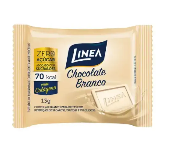 Chocolate Branco Linea Caixa 195g 15 Unidades