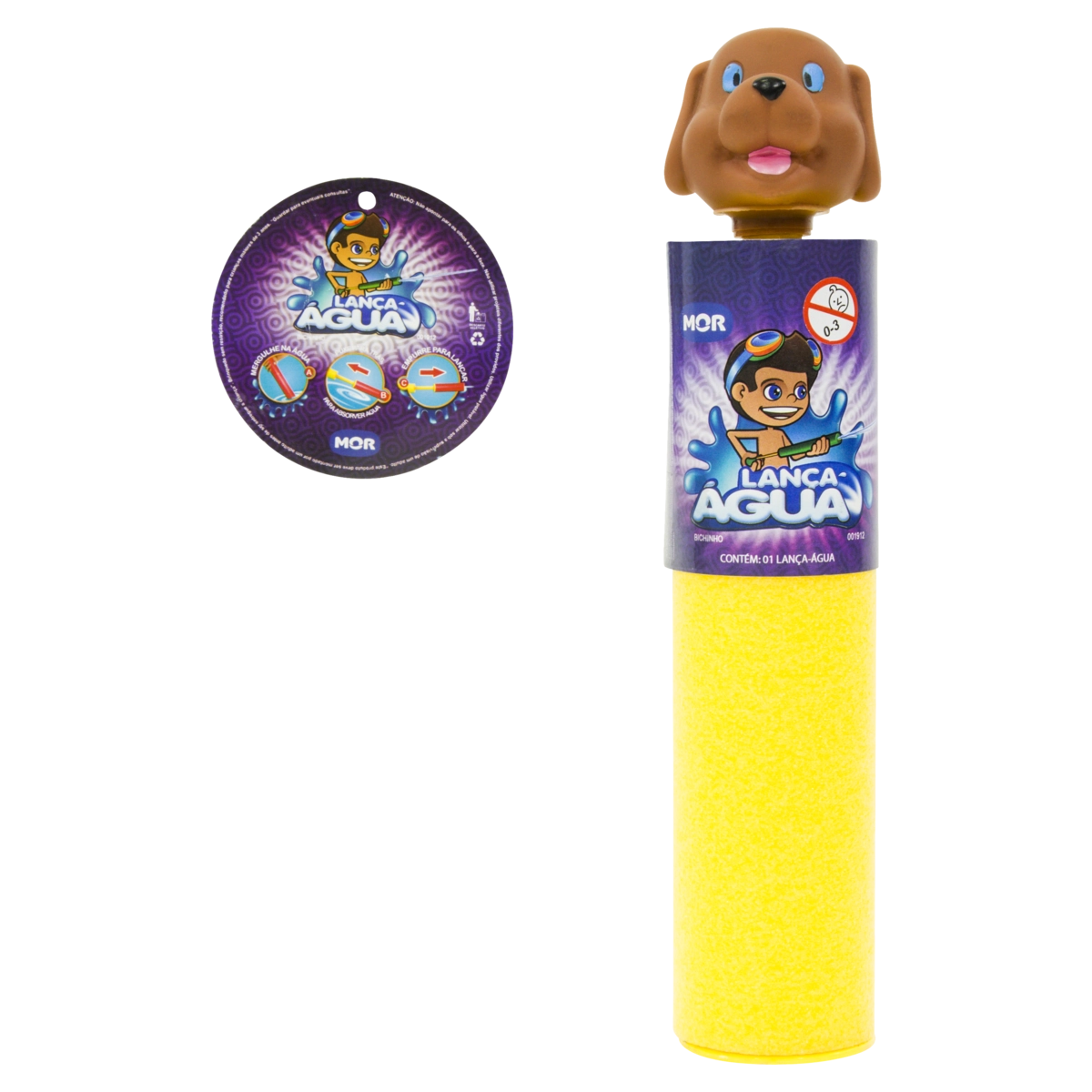 Brinquedo Lança água Bichinho Mor