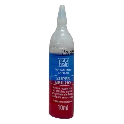 Ampola Capilar Natuhair Super Brilho 10ml
