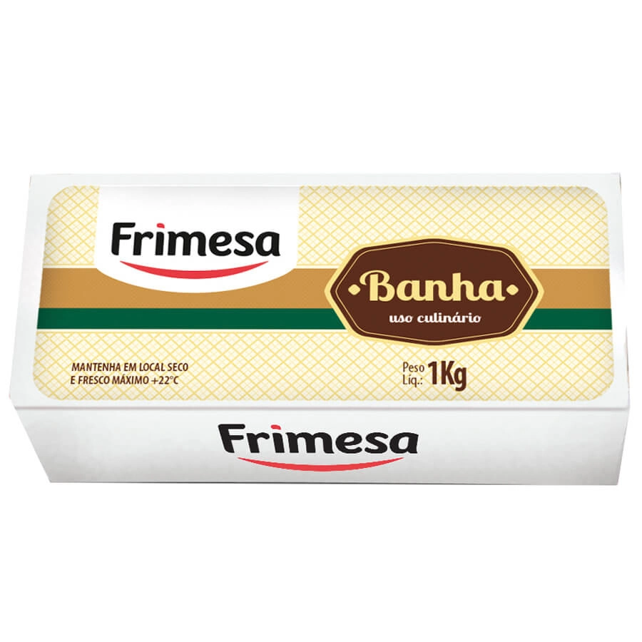 Banha Frimesa Pacote 1kg
