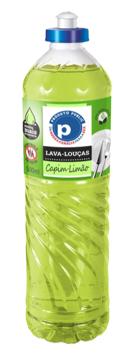 Lava Louca Public 500ml Capim Limao