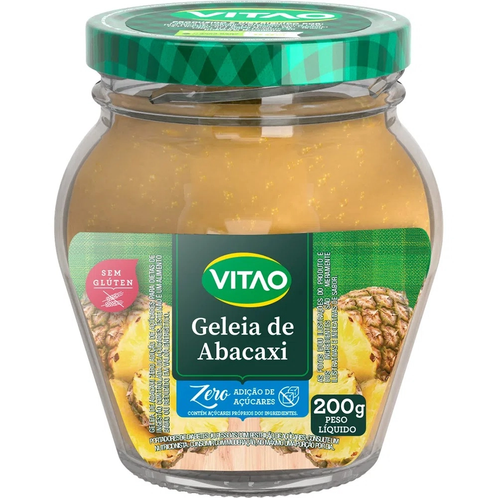 Geleia Delakasa Diet Abacaxi