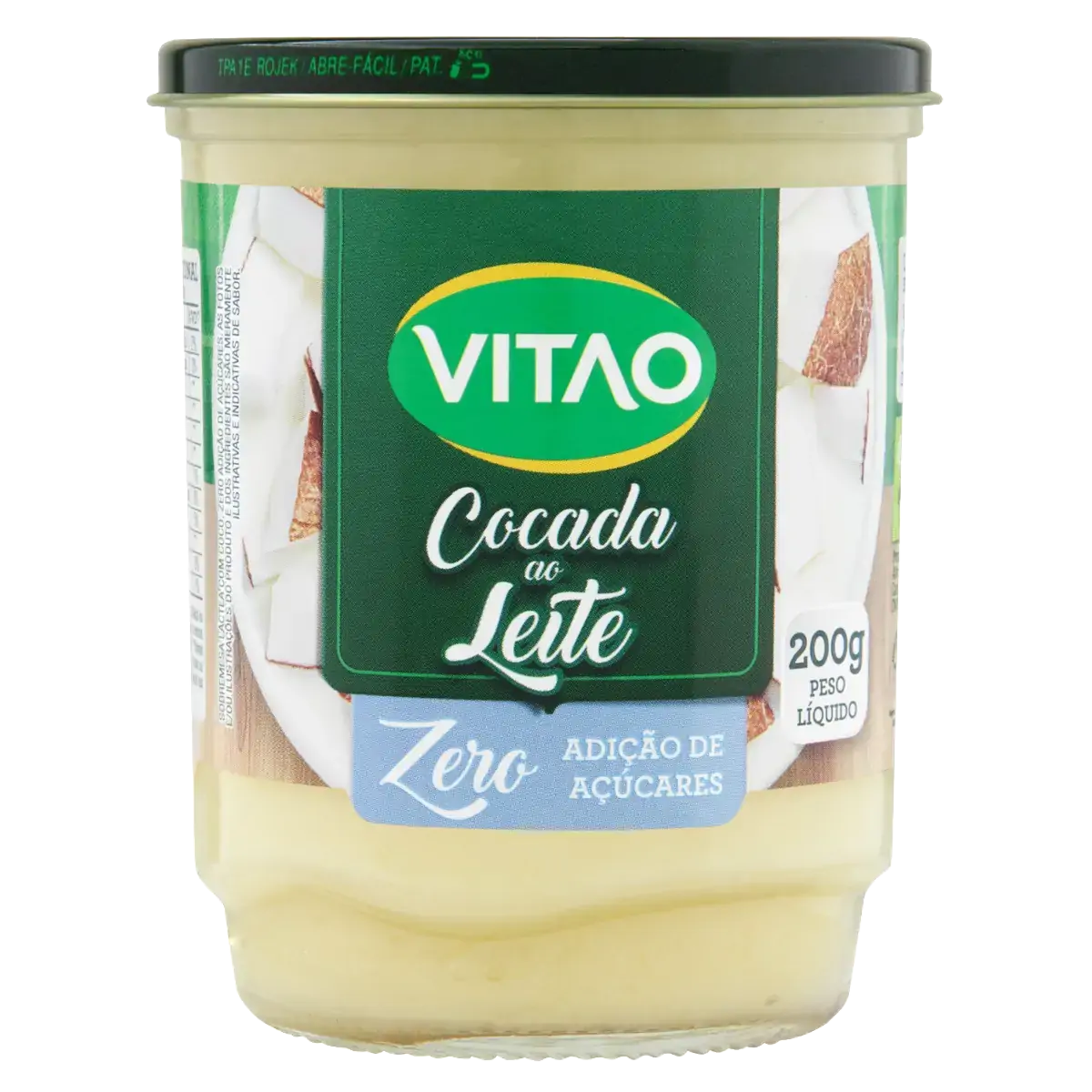Cocada Ao Leite Vitao Vidro 200g