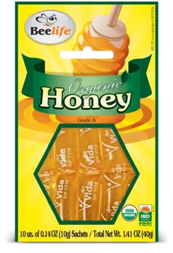 Mel Apis Vida Organico Sache C/12