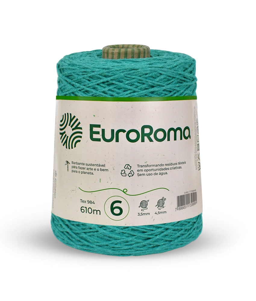 Euroroma Colorido 4/6 600g 610m Verde Agua Es