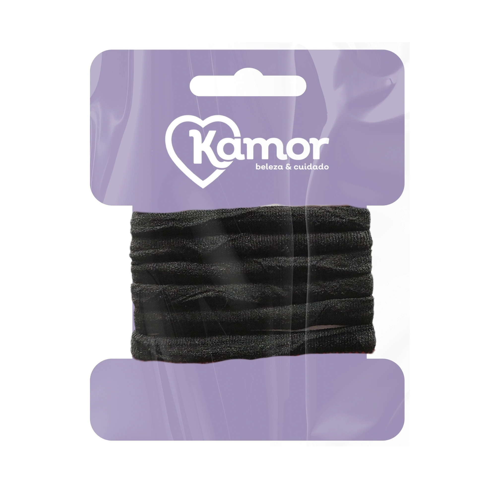 Elastico P/cabelo Kamor Meia Calca G C/6un
