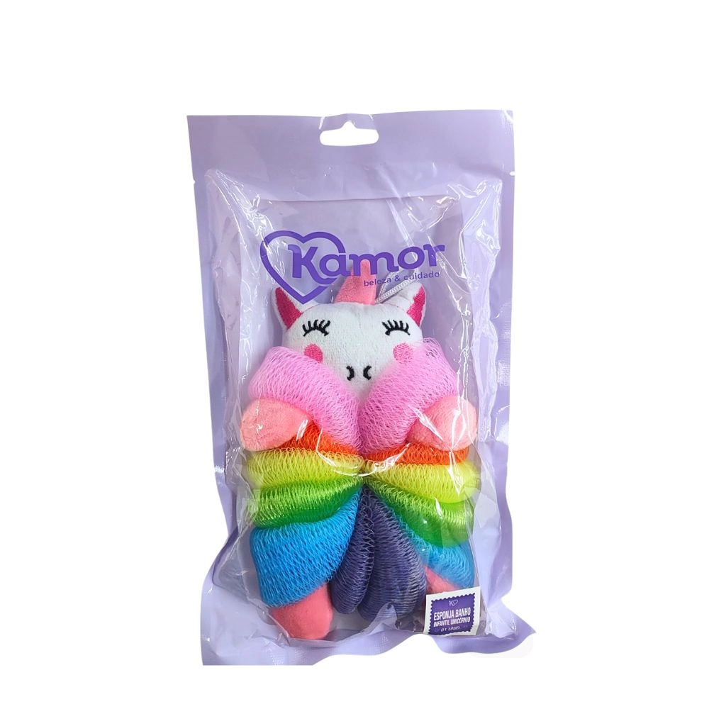 Esponja P/banho Kamor Ref 399 K Unicornio 1un