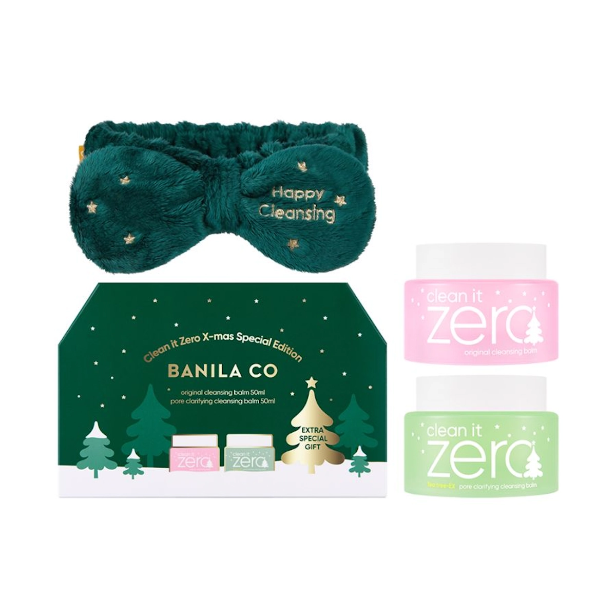 Kit Banila Co Limpeza Facial Clean It Zero Christmas Special Edition 1un