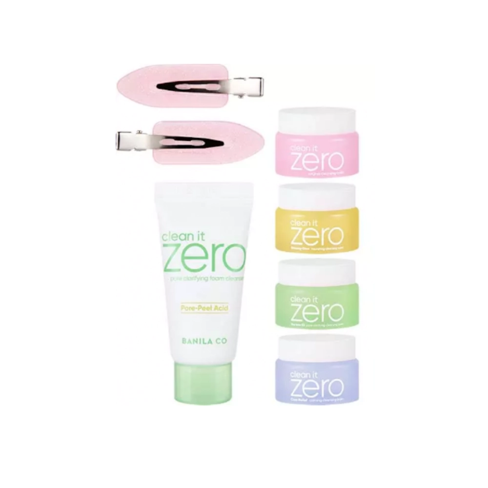 Kit Facial Banila Co Clean It Zero Pink Wonderland Set 1un