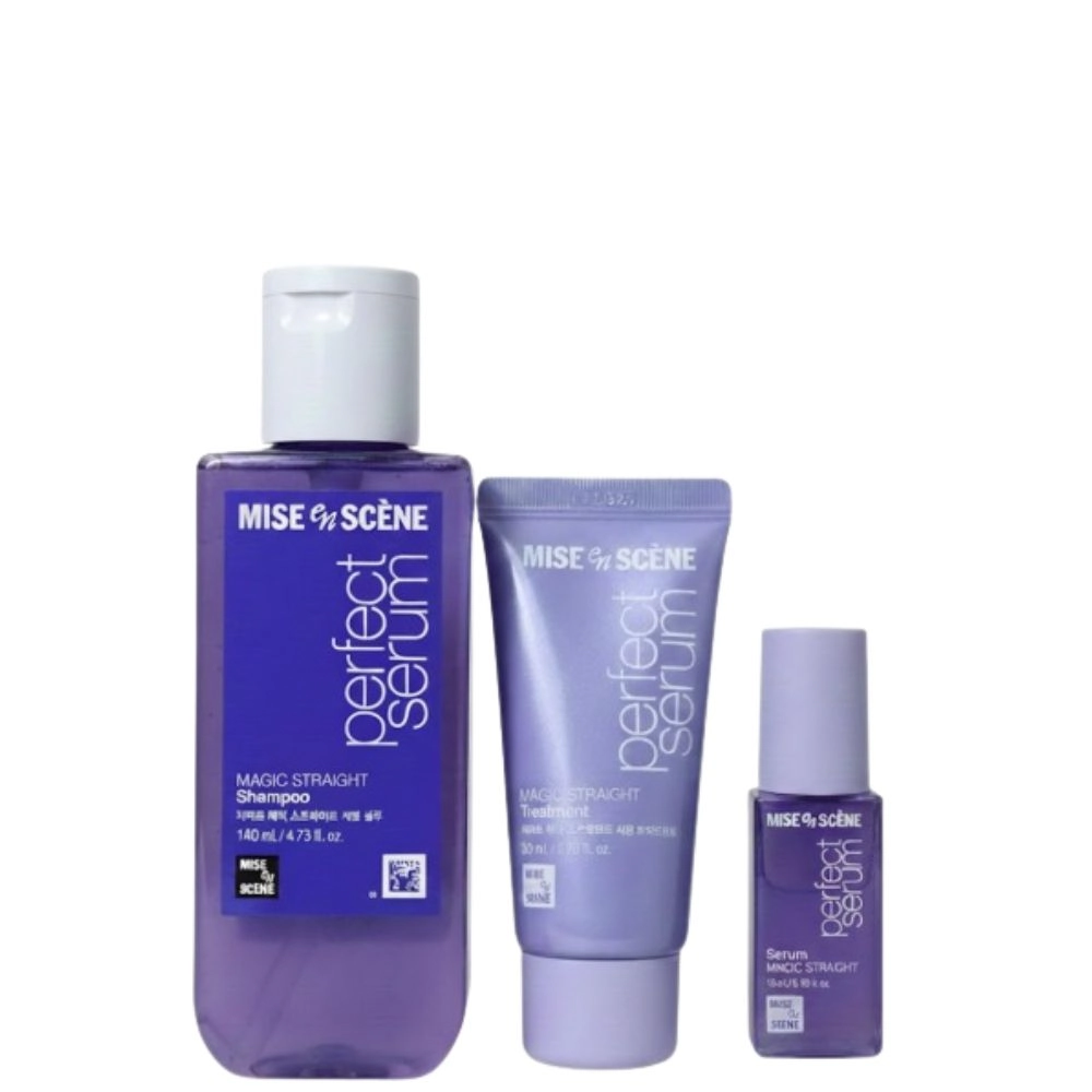 Kit Mise En Scene Mini Kit Trio Magic Straight C/3un