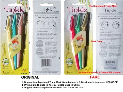 Tinkle Eyebrow Razor Shaper