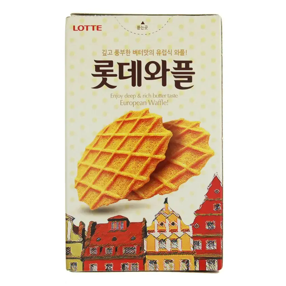 Biscoito Lotte Waffle