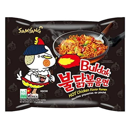 Lamen Coreano Super Apimentado Hot Chicken Flavor Ramen - 140g