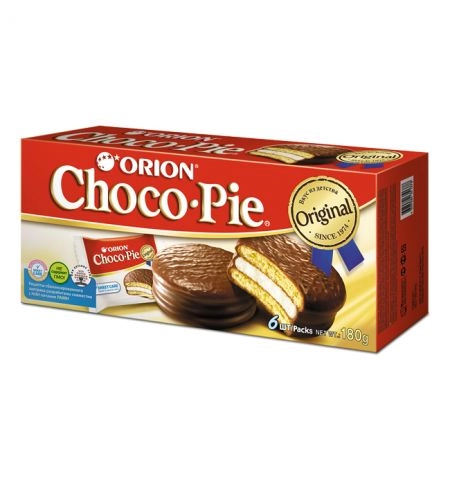 Bolinho De Chocolate Choco Pie 168g Orion