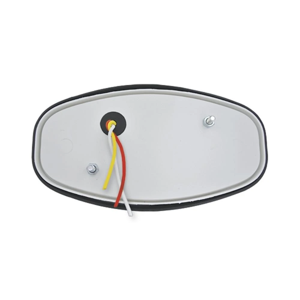 Lanterna Traseira Universal Canoinha Carretinha Bicolor - PRADOLUX PL05020005