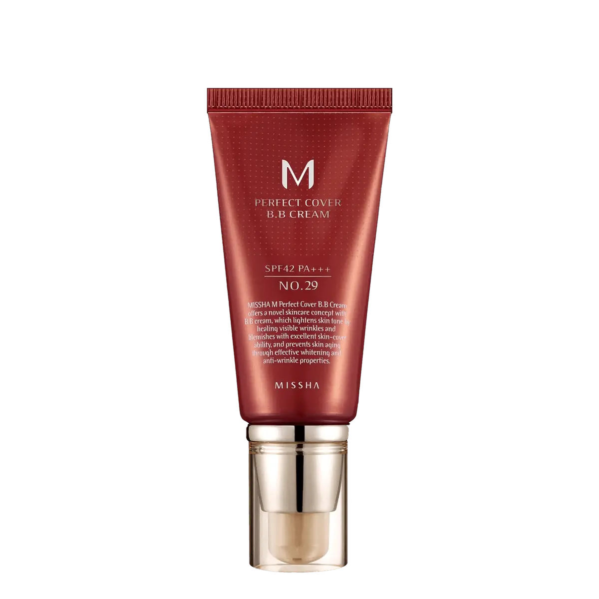 Missha 29 Caramel Beige Cover BB Cream - Base Liquida 50ml N29-Caramel-Beige