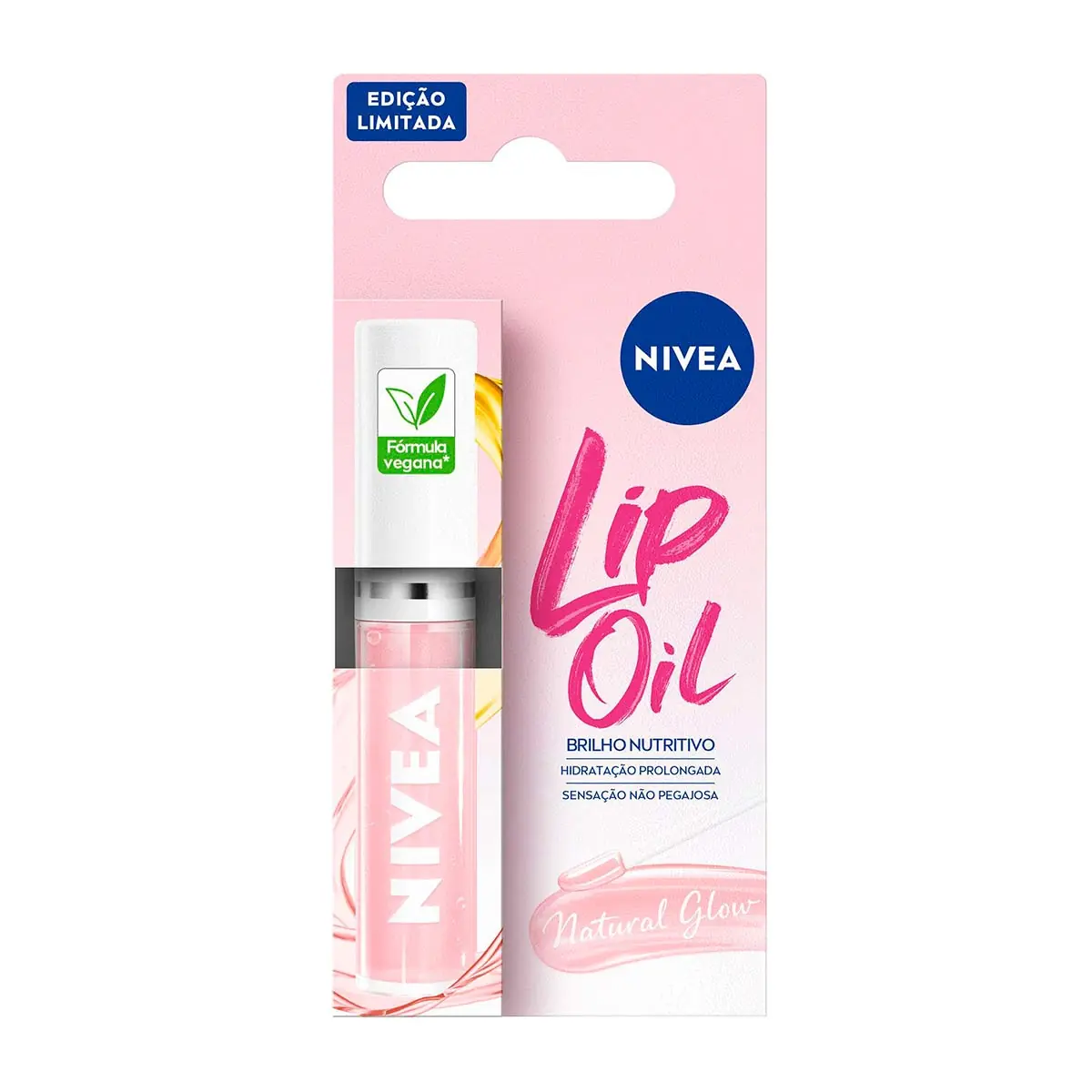 Lip Oil Labial Natural Glow Nivea Blister 5,5ml