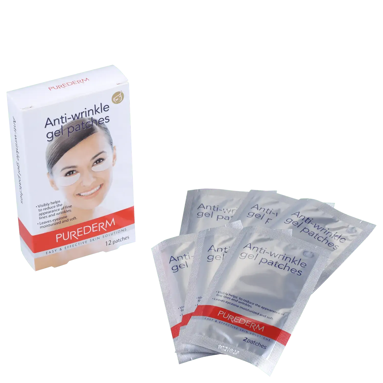 Purederm Anti Wrinkle Gel Patches 6 Treatments