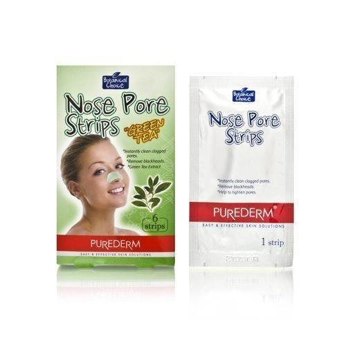 Botanical Choice Nose Pore Strips Green Tea 6 Strips