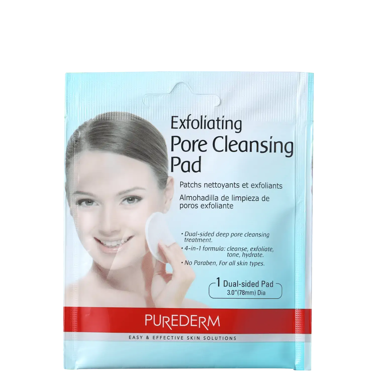 Lenco Facial Limpeza Purederm Exfoliante Para Limpeza Profunda 1un