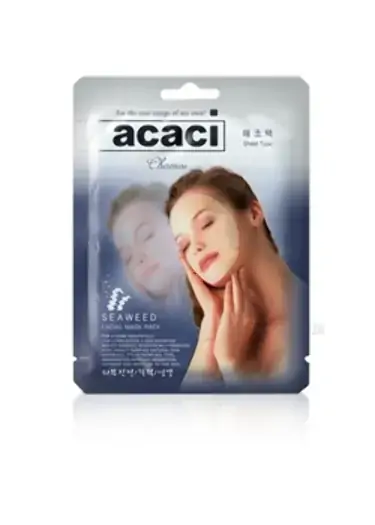 Máscara Facial De Algas Marinhas Acaci Native 20ml