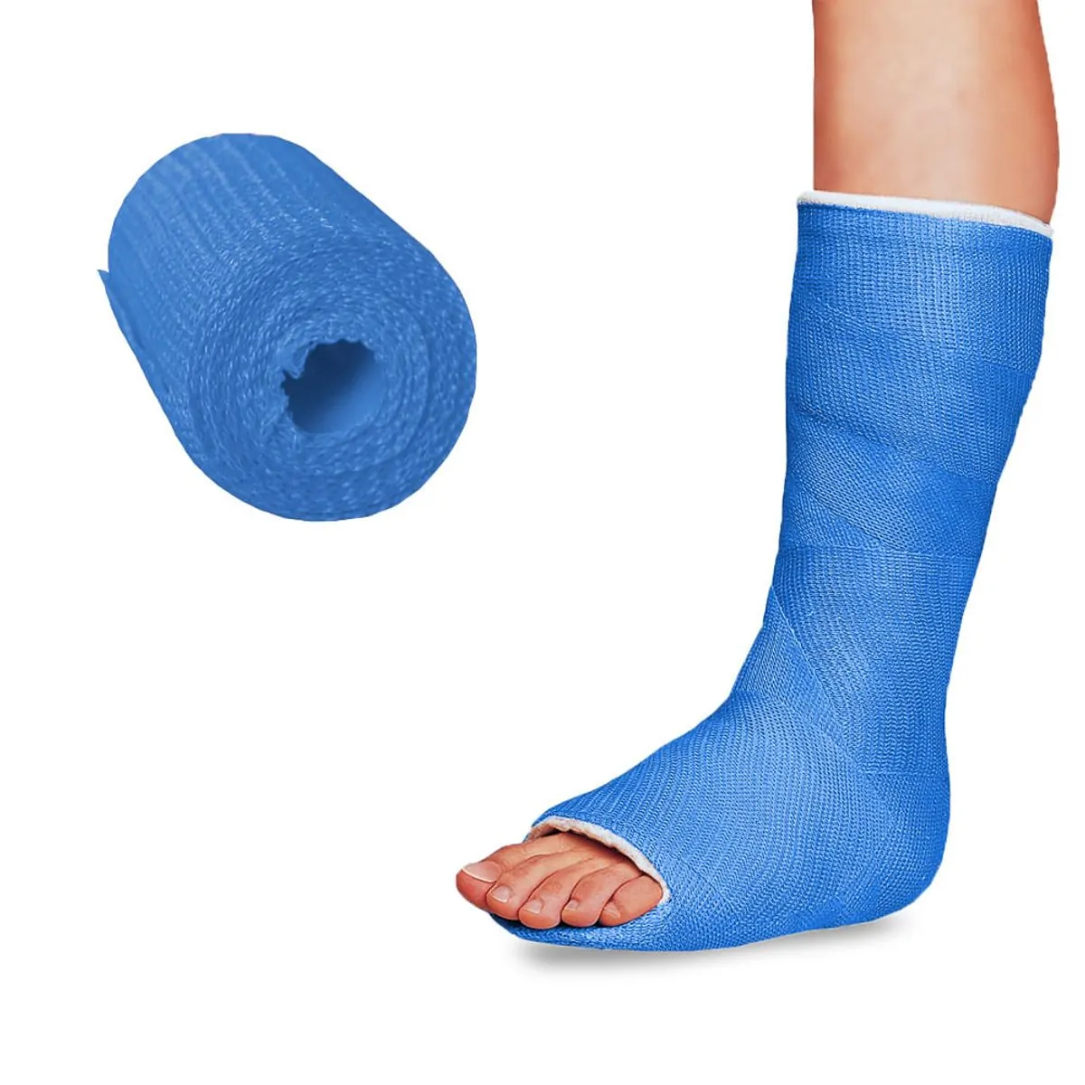 Gesso Sintético 7,5CM Hygia Cast - Cor: Azul