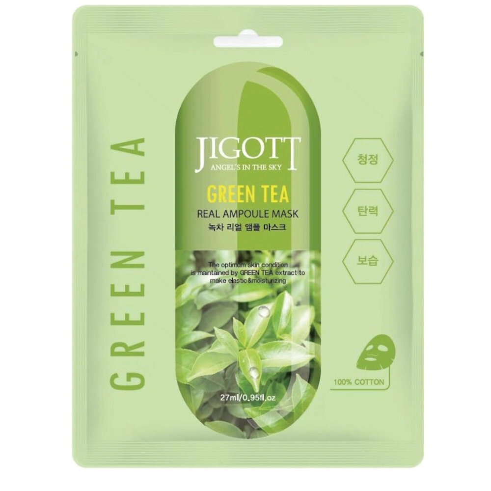 Sisi Jigott Green Tea Real Ampoule Mask