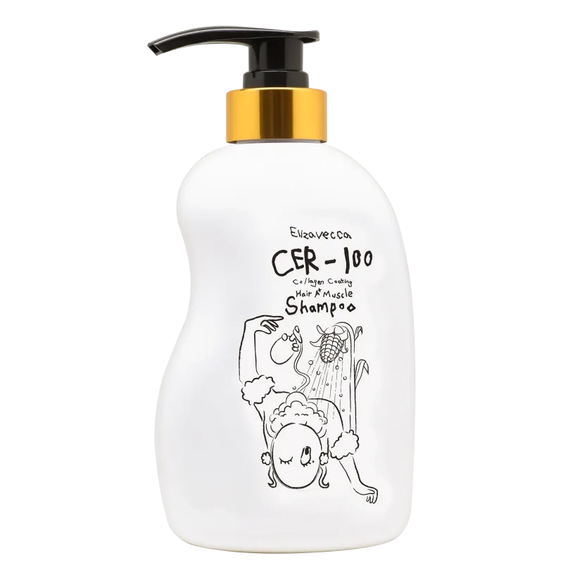 Shampoo Elizavecca Cer 100 Collagen Coating Hair A Muscle 500ml