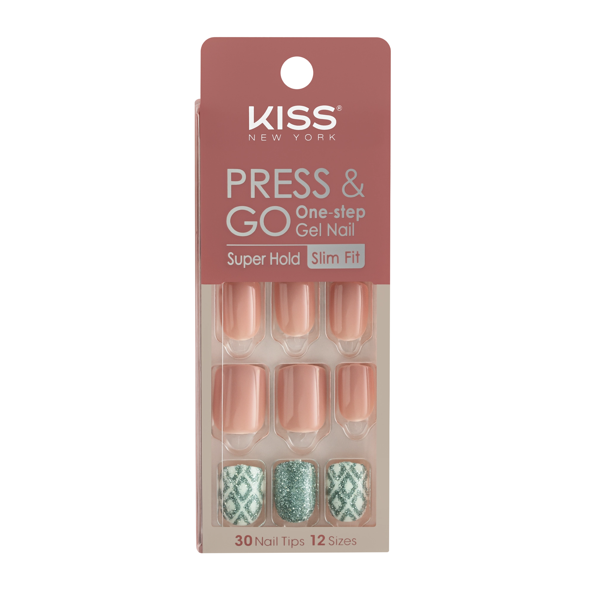 Kiss New York Press Go Diamond Pattern