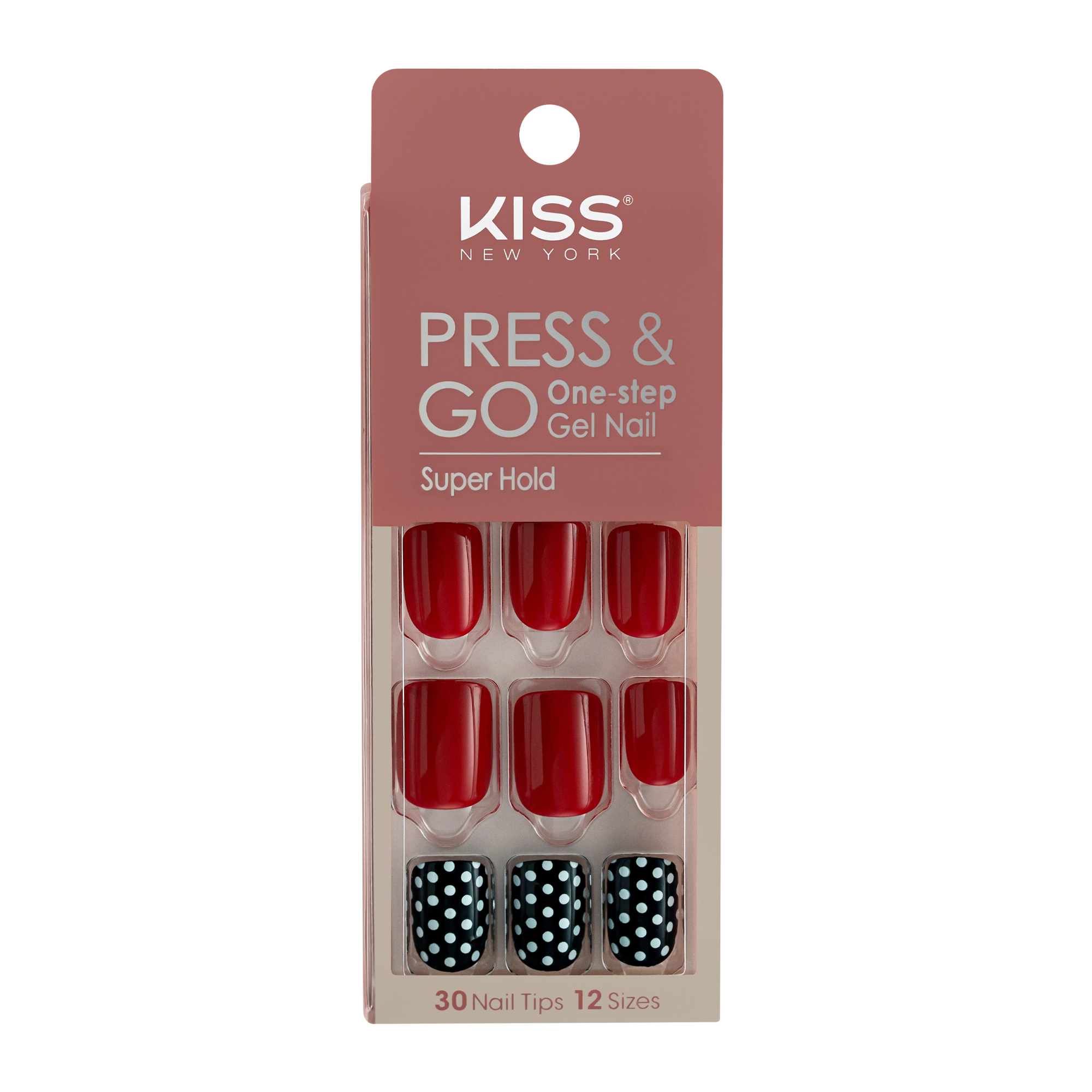 Kiss New York Press Go Red Dot