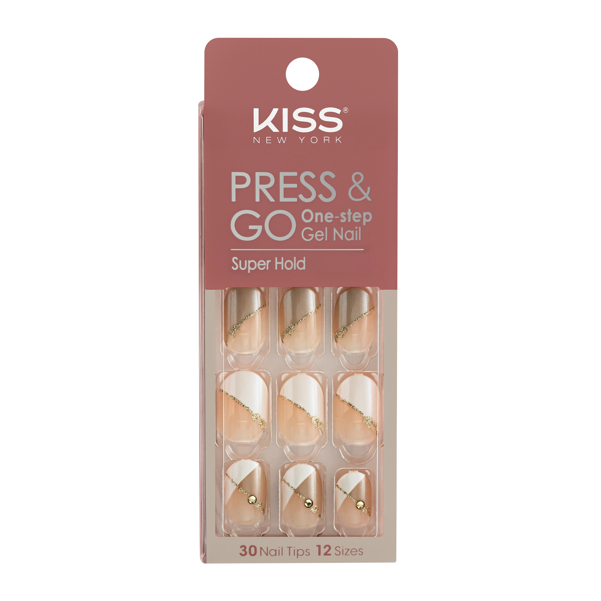 Kiss New York Press Go Elegant Border
