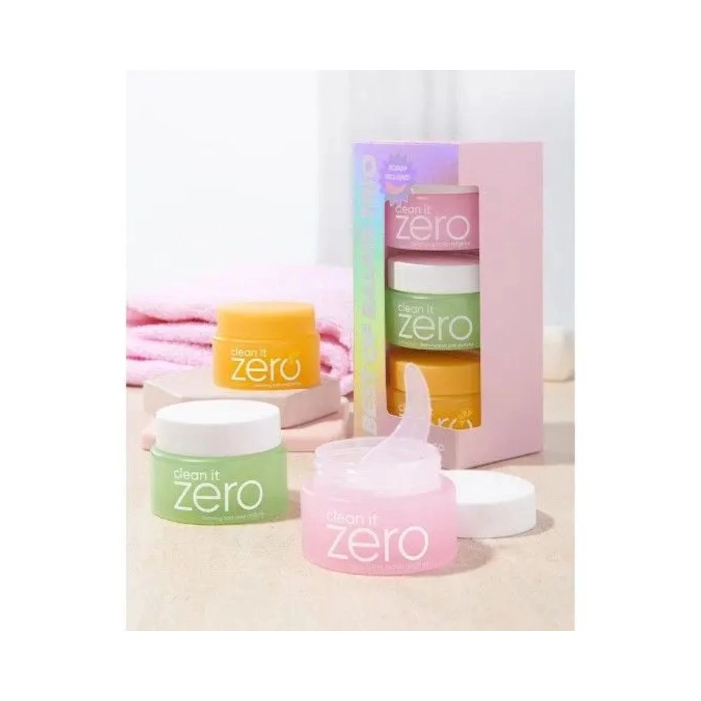 Kit Banilla Co Cleansing Clean It Zero Best Of Balms Trio 3x25ml