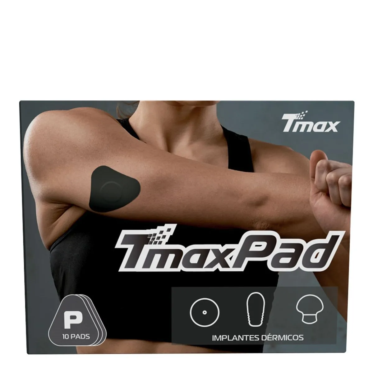 Adesivo Protetor Para Sensor Glicose Tmaxpad Preto 10 Unidades