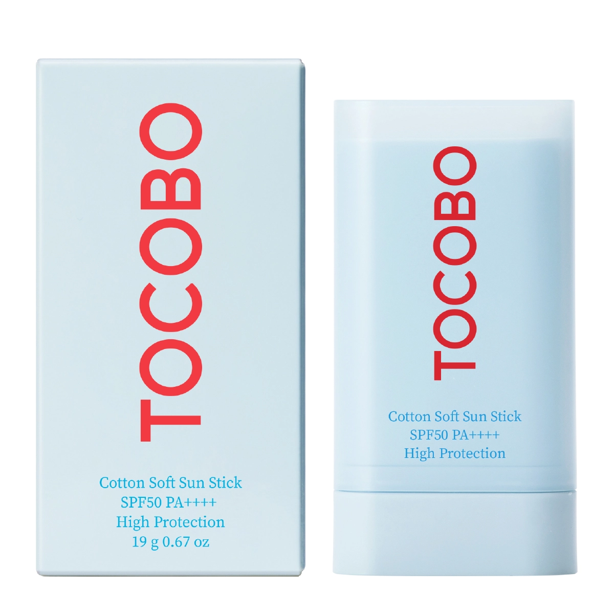Protetor Solar Facial Stick Ocobo Cotton Soft Fps50 19g